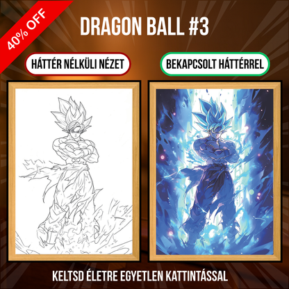 PixAnime™ Leuchtendes Porträt – Dragon Ball-Serie