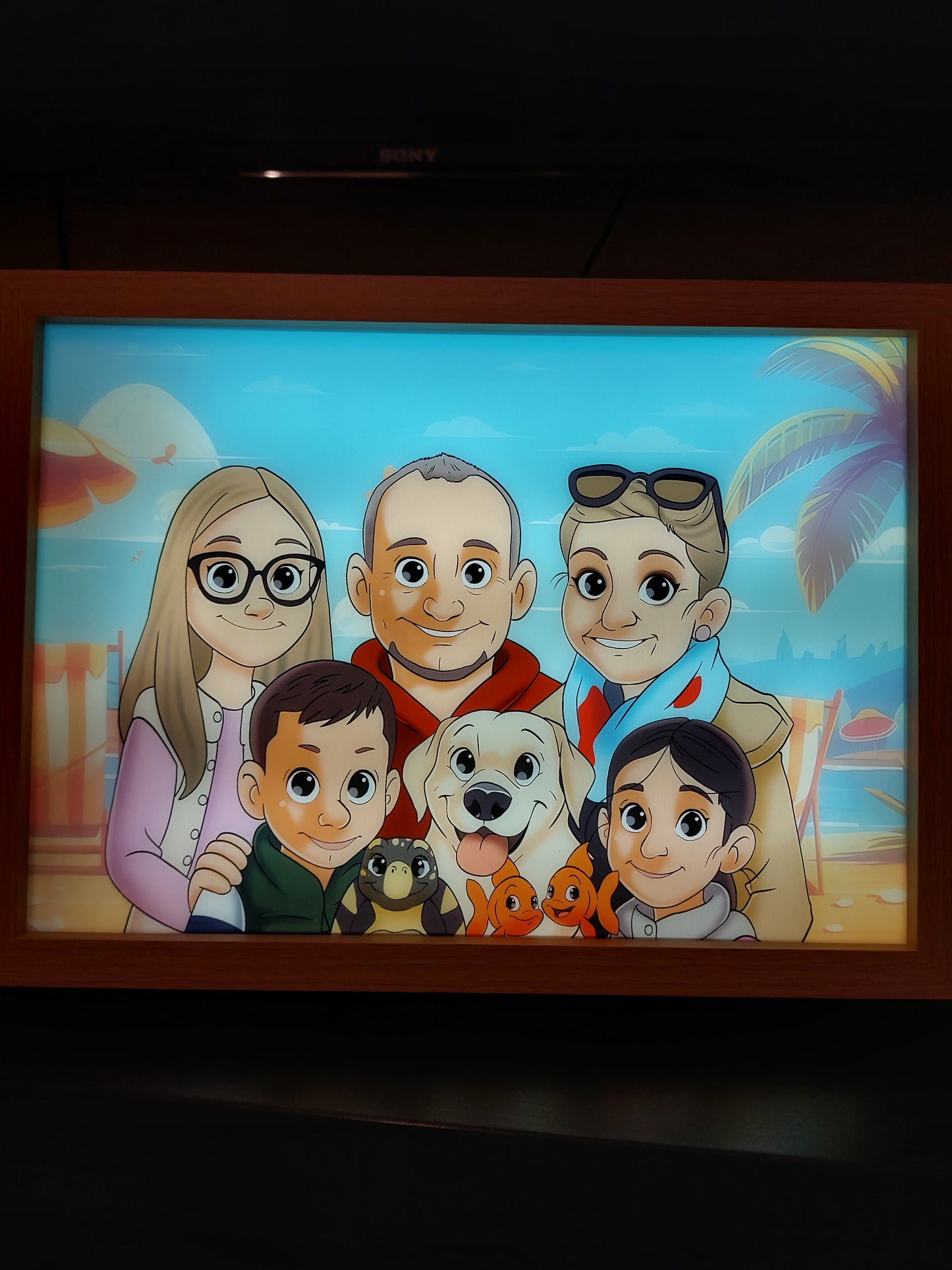 MemoryGlow™ Világító Emlékportré Ajándékcsomag