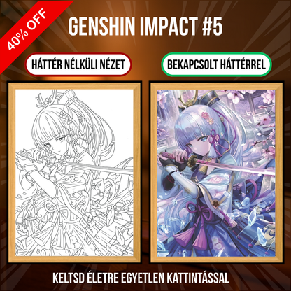 PixAnime™ Luminous Portrait - Genshin Impact Series