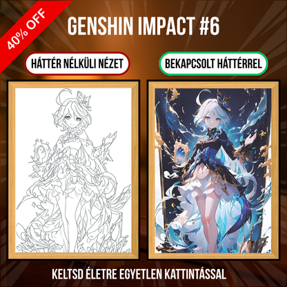 PixAnime™ Luminous Portrait - Genshin Impact Series