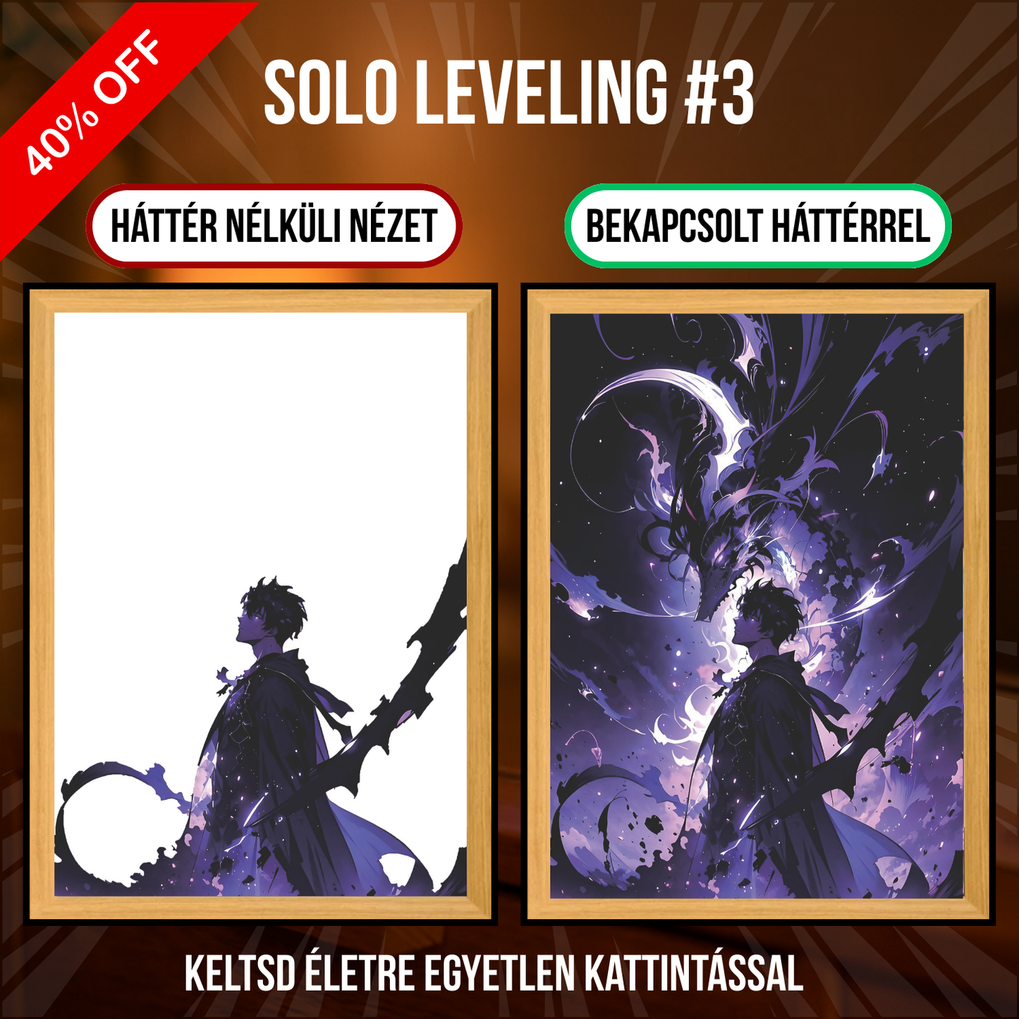 PixAnime™ Luminous Portrait - Solo Leveling Series