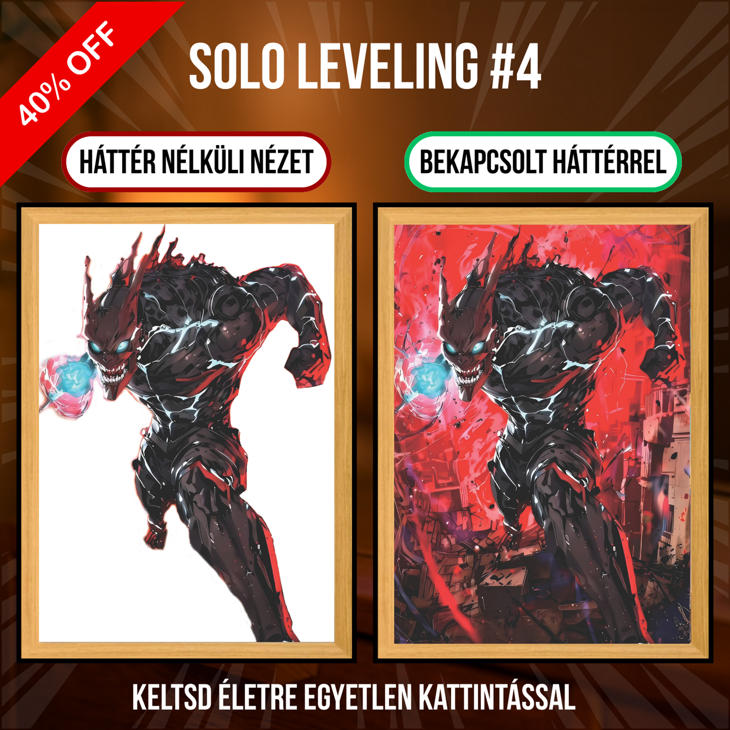 PixAnime™ Luminous Portrait - Solo Leveling Series