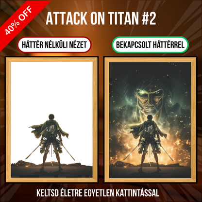 PixAnime™ Luminous Portrait - Attack On Titan series