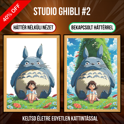 PixAnime™ Luminous Portrait - Studio Ghibli Series