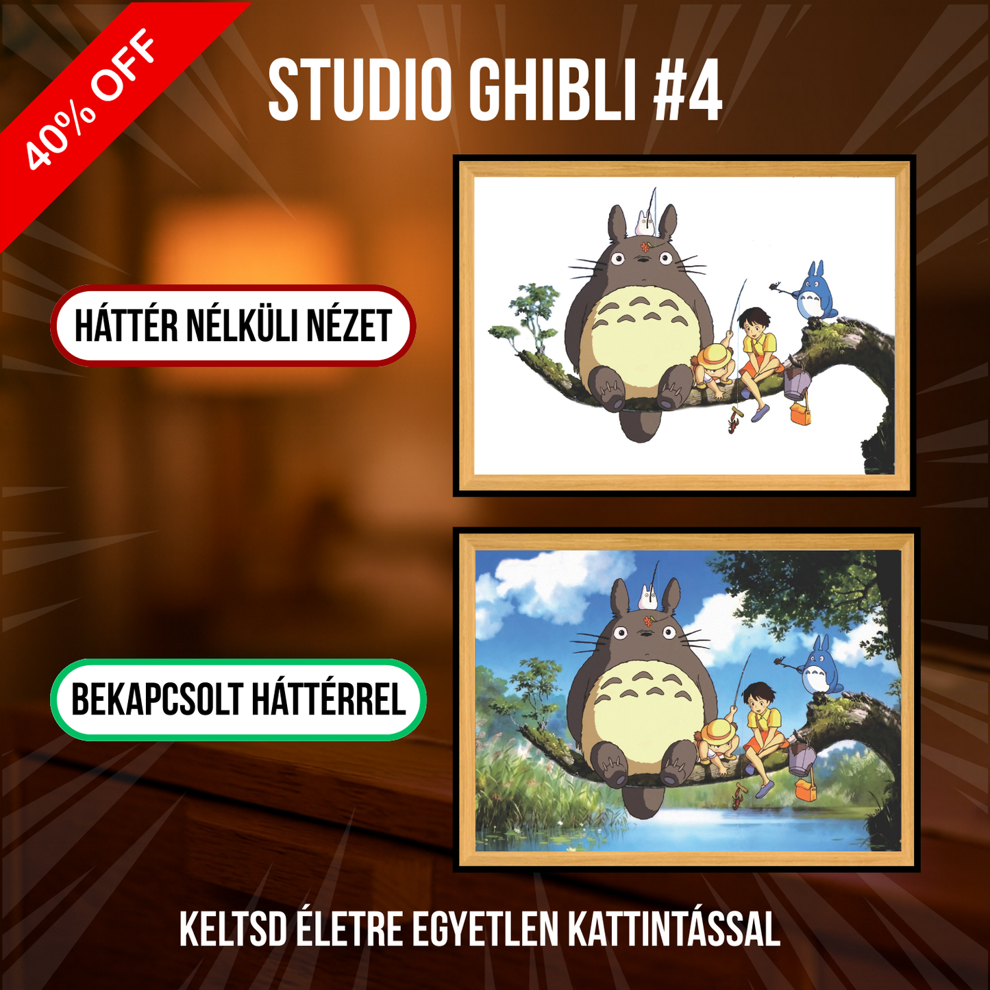 PixAnime™ Luminous Portrait - Studio Ghibli Series