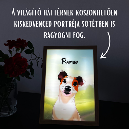 PetGlow™ Világító Kisállatportré Csomag