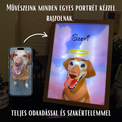 PetGlow™ Világító Kisállatportré Csomag
