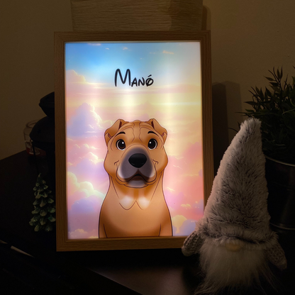PetGlow™ Világító Kisállatportré Csomag